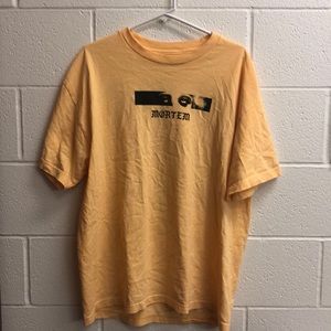 Yellow graphic t shirt